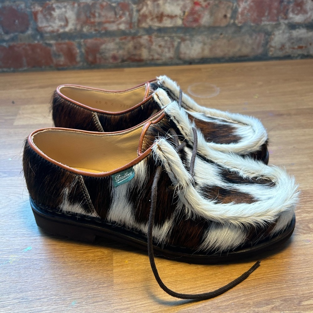 Paraboot Michael lace-up shoes in pony hair